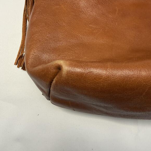 Patricia Nash Luzille Backpack Womens Leather Tassel Zip Fold Over